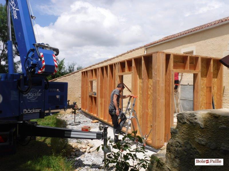 Extension dans les ruines d'une grange (85)